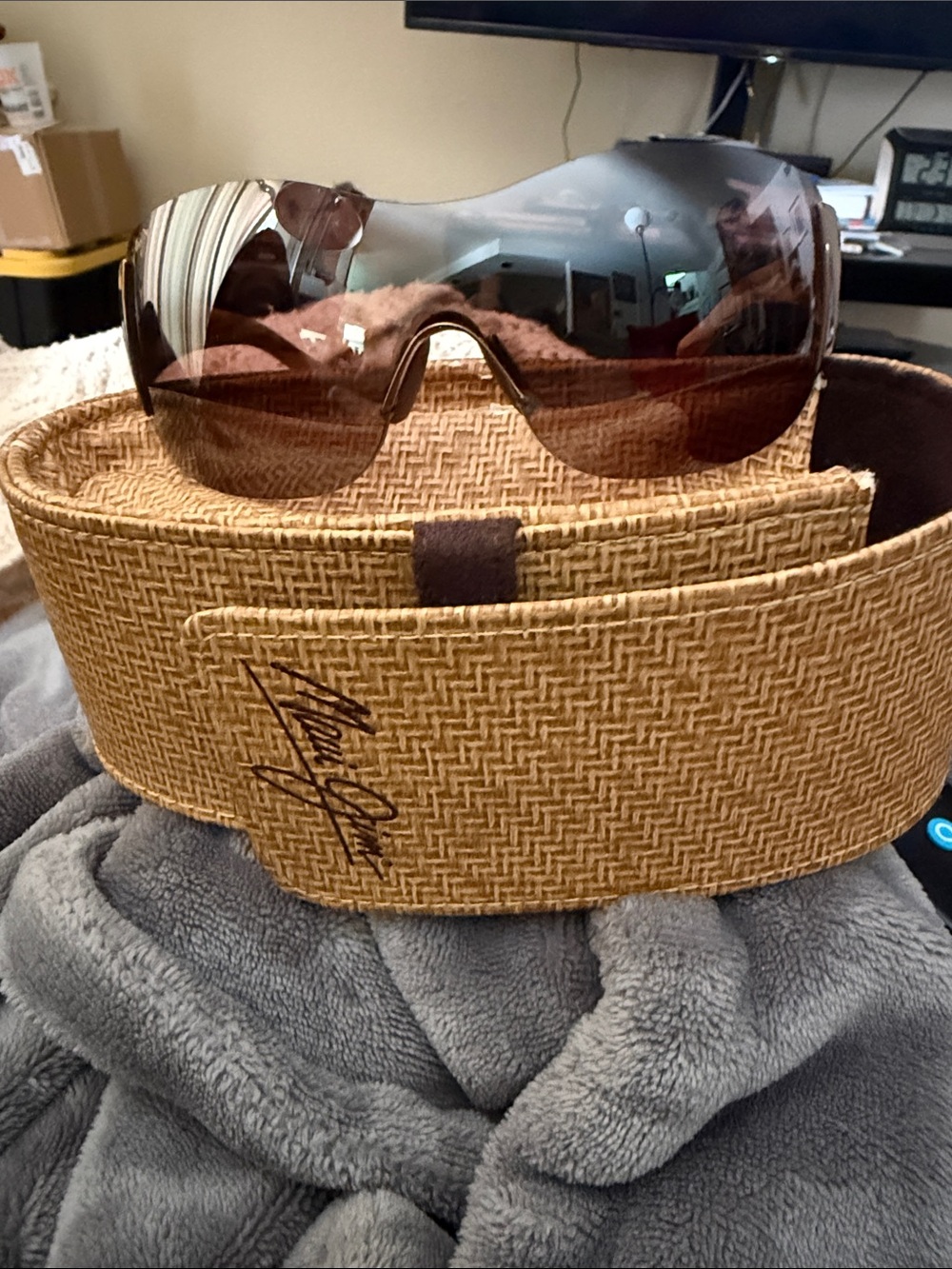 Maui Jim Kula shield sunglasses polarized